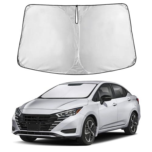 Windshield Sunshade Compatible for Nissan Versa 2020