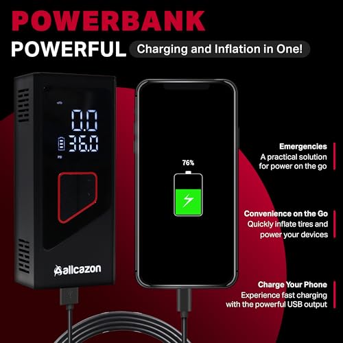 Tire inflator Portable Air Compressor