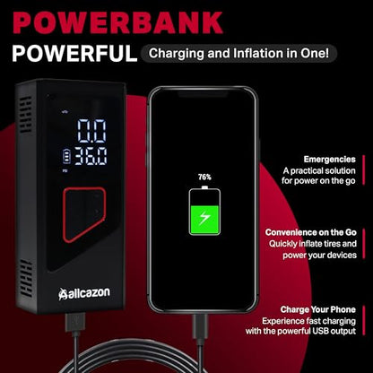 Tire inflator Portable Air Compressor