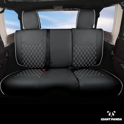Wrangler JK Seat Covers Custom Fit for Jeep Wrangler (4 Count)