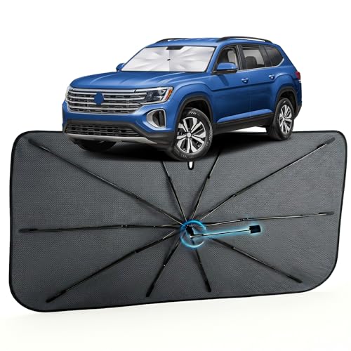 Car Windshield Sun Shade Umbrella for Volkswagen Atlas 2018