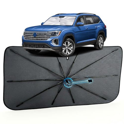Car Windshield Sun Shade Umbrella for Volkswagen Atlas 2018