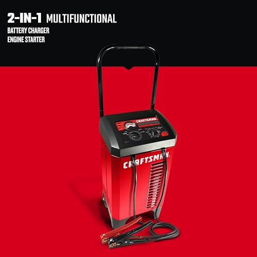 Wheeled 6A Car Battery Charger & Maintainer