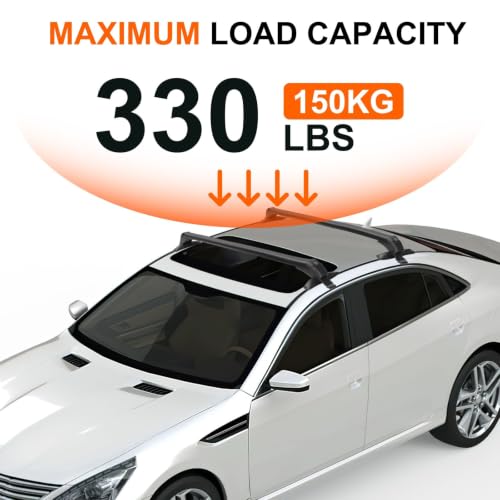 43inch Universal Car Roof Rack (2 Count)