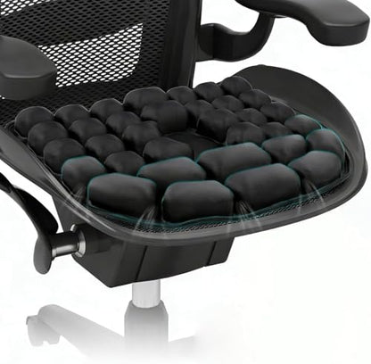 3D Air Inflatable Travel Seat Cushion for Pressure Relief Support