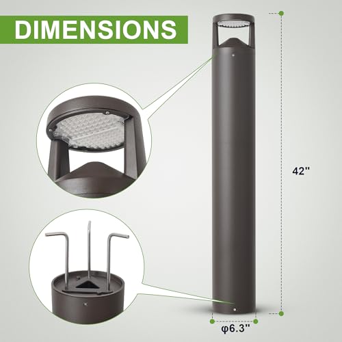LED Bollard Landscape Light