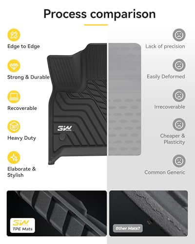 Floor Mats Custom Fit for Chevrolet Traverse 2018