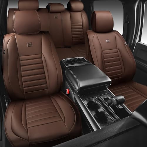 Nappa Leather Car Seat Covers Full Set