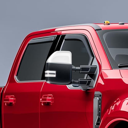 in Channel Extra Durable Rain Guards for Ford F250 to F550 Super Duty 2017