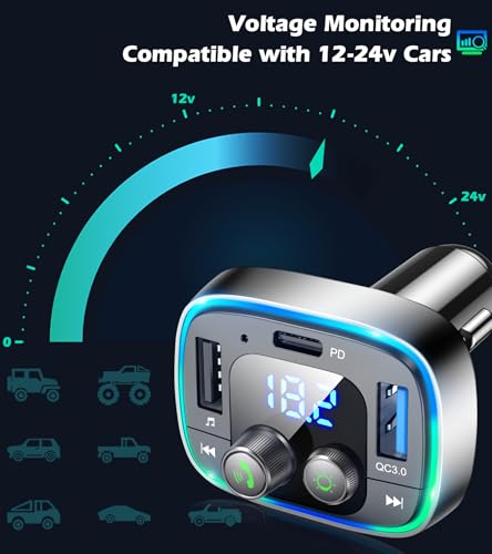 Bluetooth Car Adapter 5.4