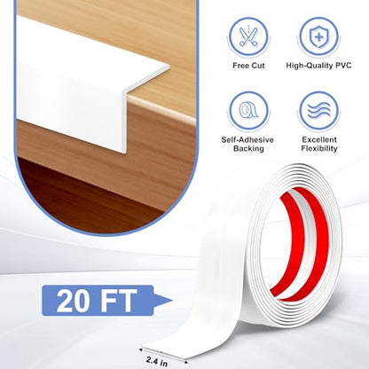 Wall Corner Protector Moulding Trim Peel and Stick
