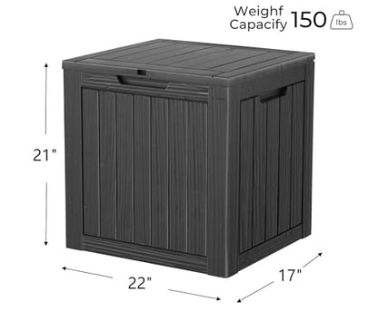 35 Gallon Resin Deck Box