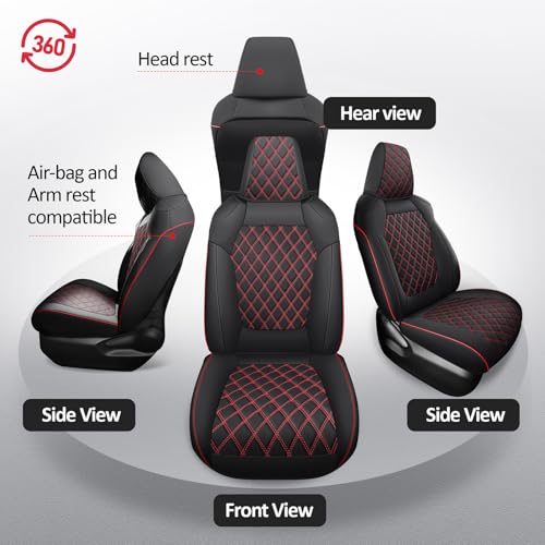 RAV4 Car Seat Covers Full Set Gray for 2019