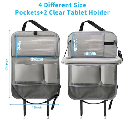 Car Backseat Organizer with Tablet Holder (2 Count)