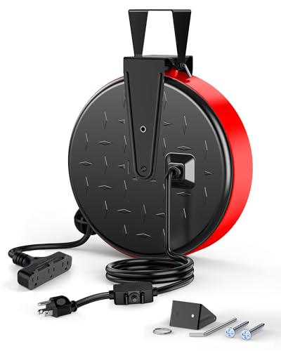 Retractable Extension Cord Reel