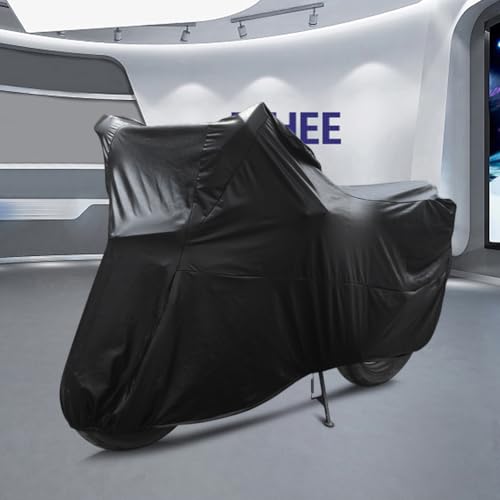 Motorcycle Cover Soft Stretch Waterproof Motor Cover Dustproof Durable Motorbike Cover for Indoor and Outdoor