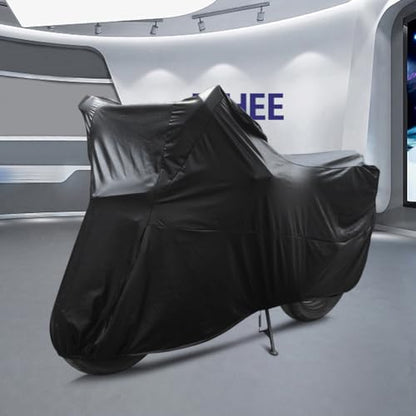 Motorcycle Cover Soft Stretch Waterproof Motor Cover Dustproof Durable Motorbike Cover for Indoor and Outdoor