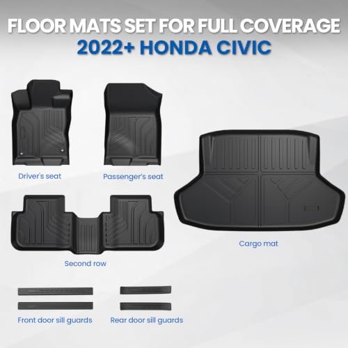 Floor Mats for Honda Civic 2022