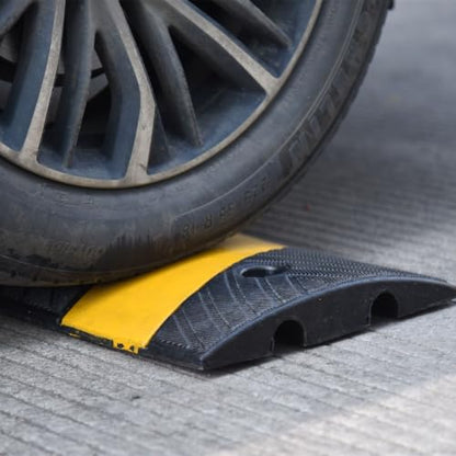 2 Pack 72 Inch Heavy Duty Rubber Speed Bump Hump