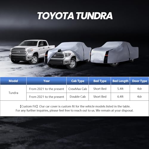 Multi Layer Toyota Tundra Truck Cover