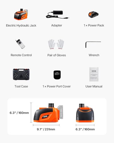 Electric Car Jack Wireless 5 Tons