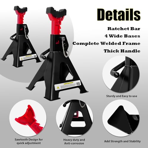6 Ton Jack Stands