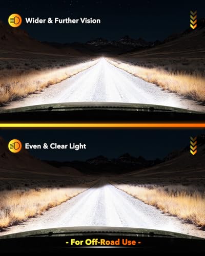 New H11 LED Bulb 44000LM 10X Ultra (2 Count)