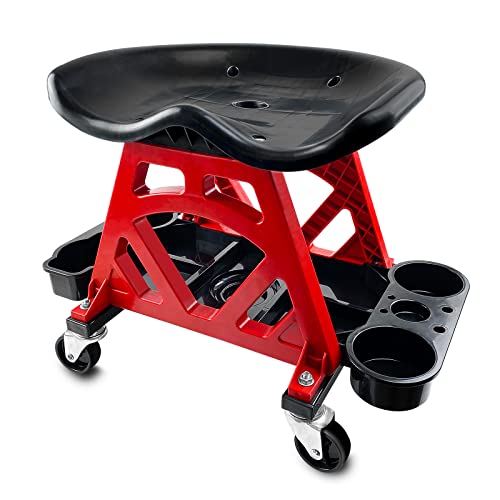 Durable Mechanic Stool Chair with Wheels