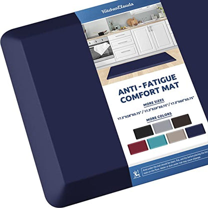 Kitchen Mat Cushioned Anti Fatigue Kitchen Rug 0.8inch Waterproof Non Slip Kitchen Rugs and Mats Standing Desk Mat Comfort Floor Mats for Kitchen Sink Office