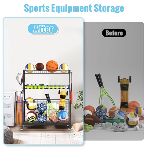 Sports Equipment Garage Organizer