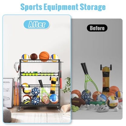 Sports Equipment Garage Organizer