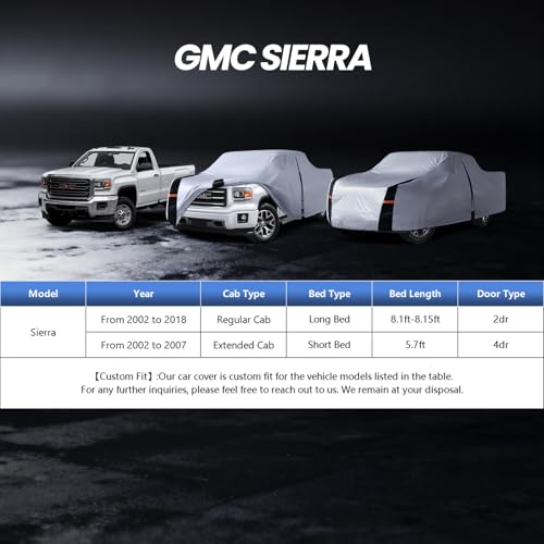 Multi Layer GMC Sierra Truck Cover