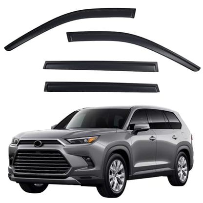 Window Visors Rain Guards Fits 2024 (4 Count)