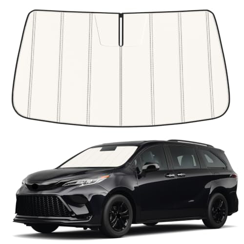 Windshield Sun Shade for Toyota Sienna 2021