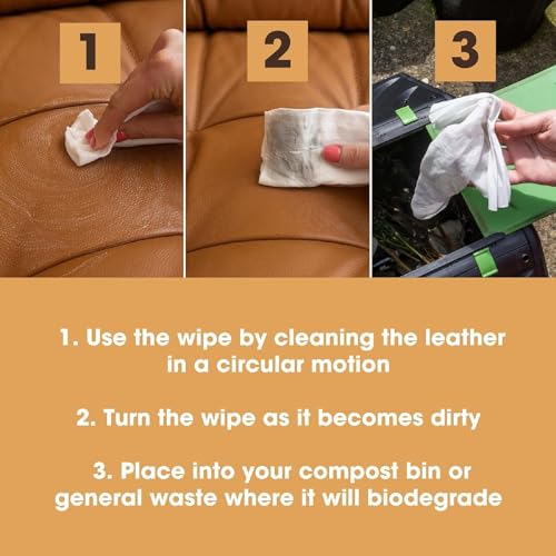 Leather Cleaning Wipes (80 Count)