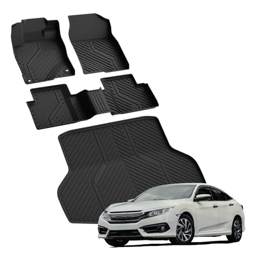 All Weather Floor Mats for Honda Civic 2016