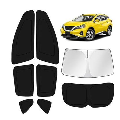 Car Window Shades for Nissan Murano 2015 (8 Count)