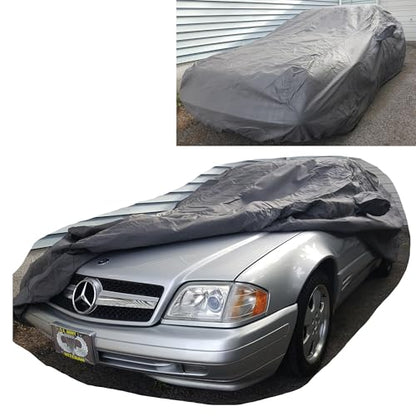 All Weather Waterproof car Cover Good for rain Snow uv Protection dust Compact Coupe Mustang XLR F