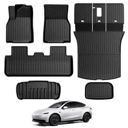 Floor Mats for 2025 2026 Tesla Model Y Standard Juniper (16.5 Count)