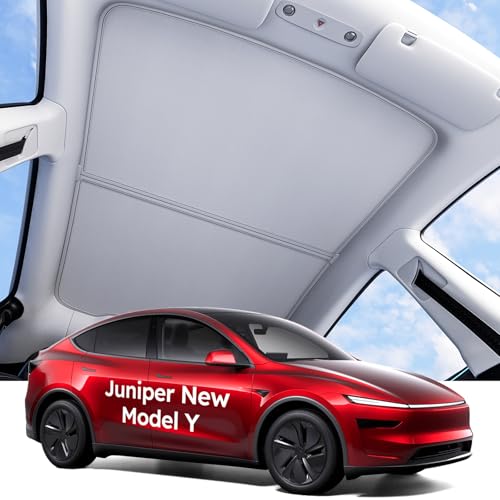 for Tesla Model Y Juniper Accessories Sunshade Roof (2 Count)