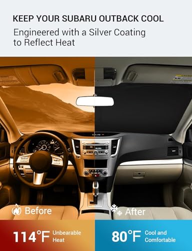 Custom Fit Car Windshield Sun Shade for 2010