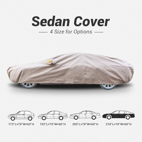 Thick Shell Waterproof All Weather Car Cover