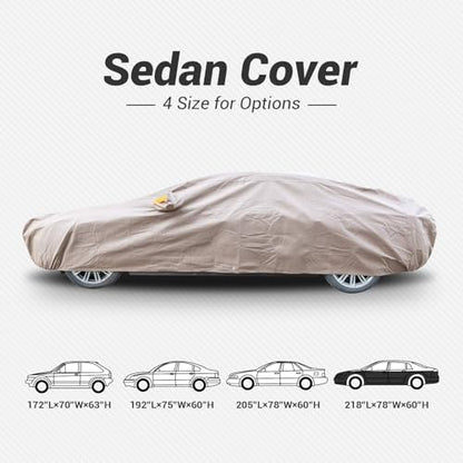 Thick Shell Waterproof All Weather Car Cover