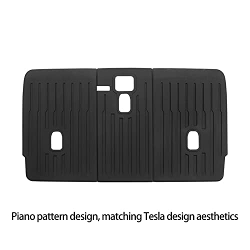 for Tesla Model Y Rear Seat Back Cover Seatback Liner Backrest Protector Accessories 5 (3 Count)