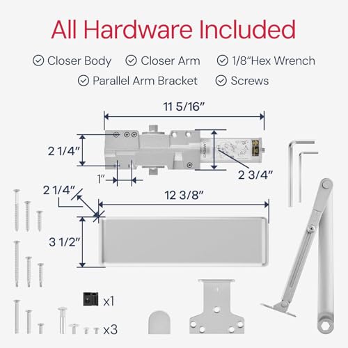 Extra Heavy Duty Door Closer Commercial Grade 1