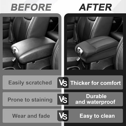 Armrest Cover for Jeep Wrangler JK JKU 2011