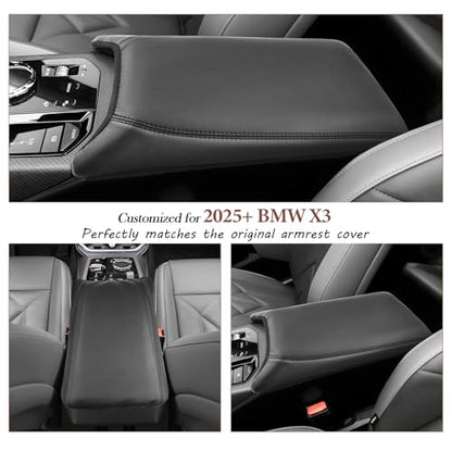 for 2025 2026 BMW X3 Center Console Cover for 2025 2026 BMW X3 Armrest Cover BMW X3 2025 2026 Accessories Seat Box Cover 2025 2026 X3