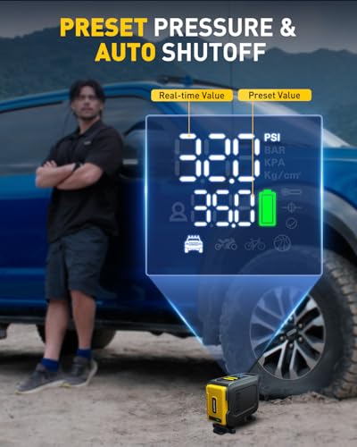26000mAh Heavy Duty Tire Inflator