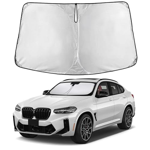 Windshield Sun Shade Compatible for BMW X4 2019