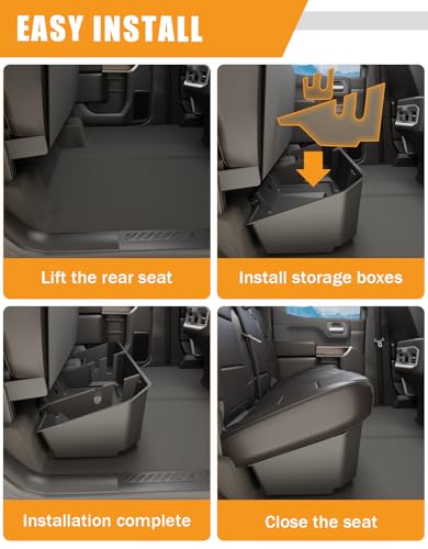 Under Seat Storage Boxes for 19